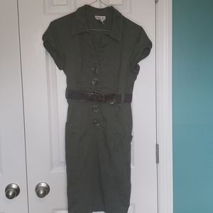 Army Green Dress